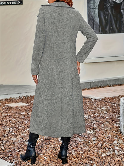 Serafina Mirage Coat - Elegante Lange Jas