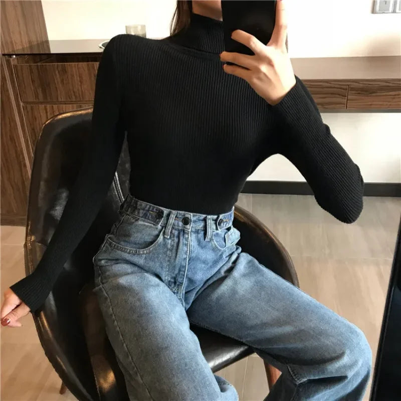 Louise - Slim Fit Pullover Jumper